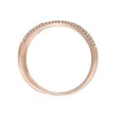 Ring "Magnifica" D0.2Cts/49 - Rose Gold 375/1000