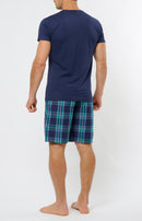 Pyjashort Mixte Marine - Homme