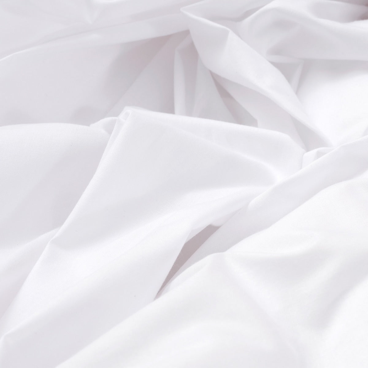 Aurora Fitted Sheet with Corners - White