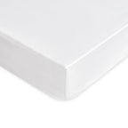 Aurora Fitted Sheet with Corners - White