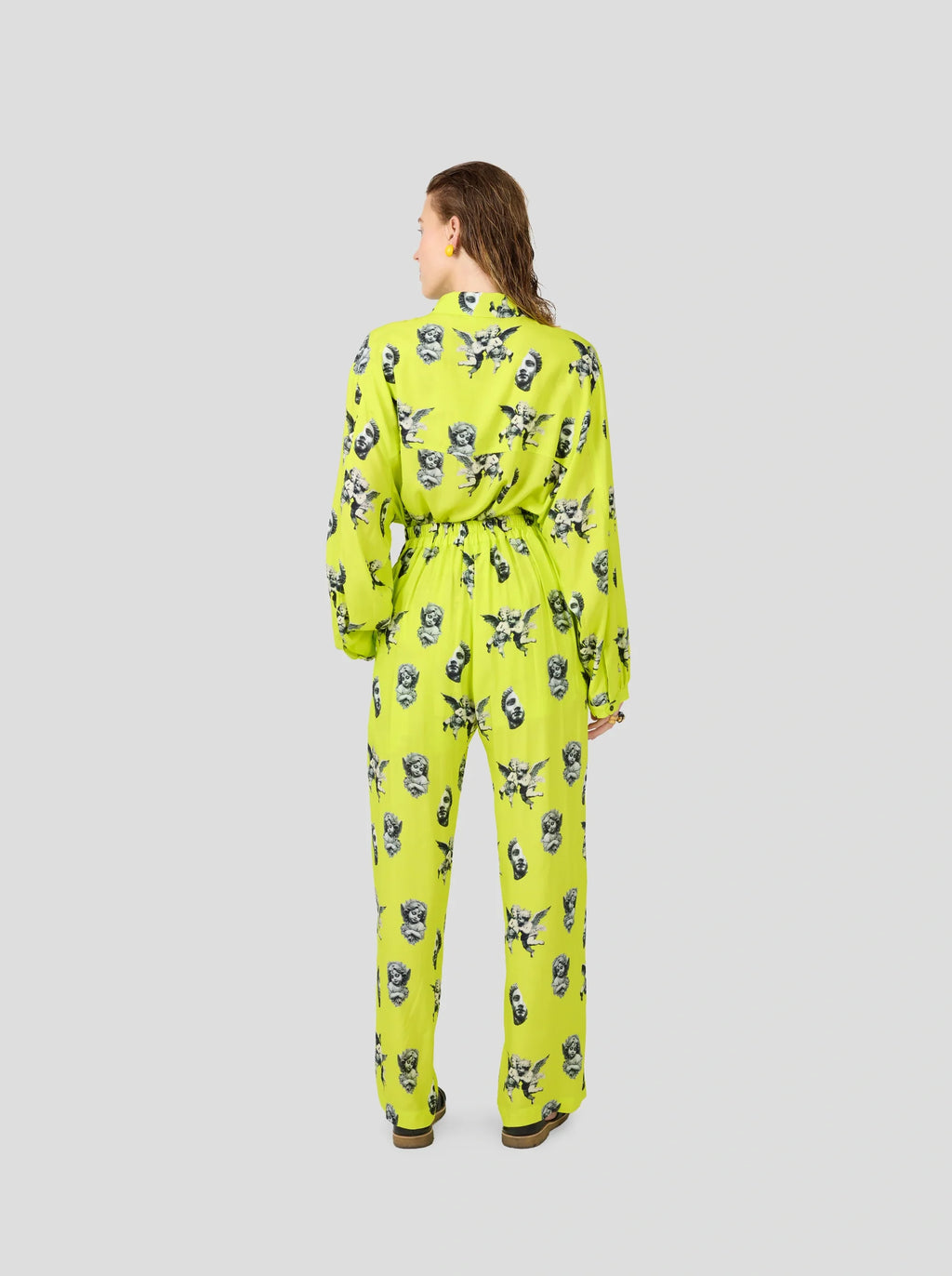 Pantalon Spartacus In Angels Print