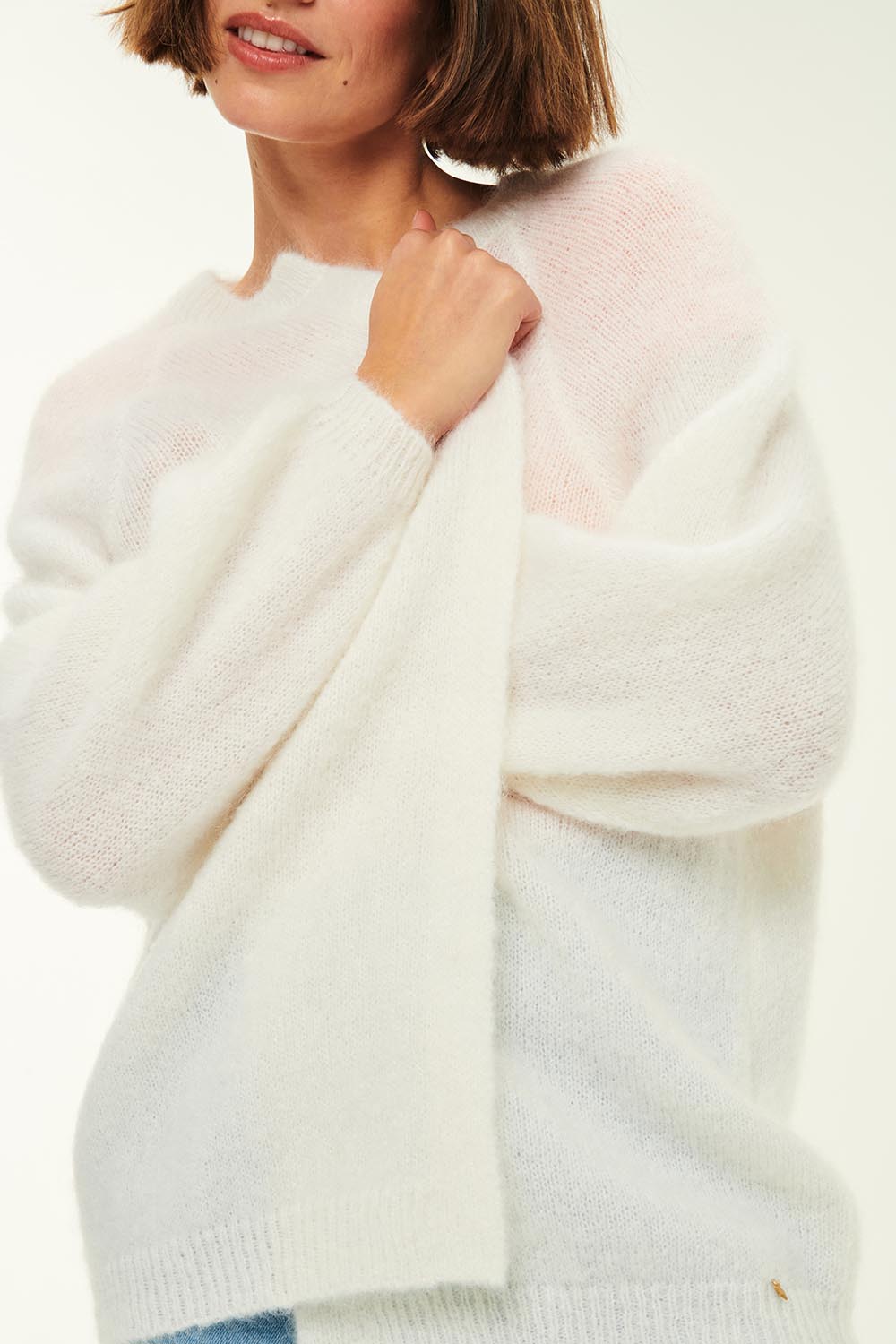Bulotin Cardigan - Ecru
