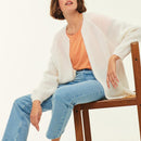 Gilet Bulotin - Ecru