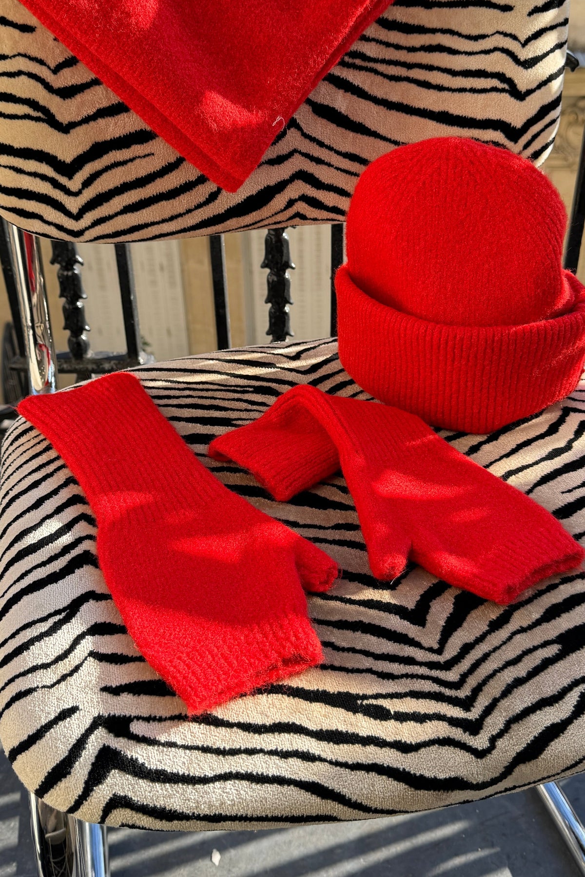 Mitaines Alexia - Rouge