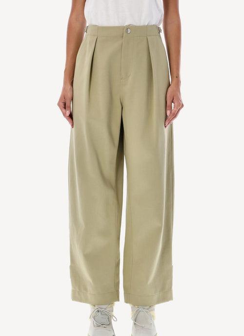 Burberry - Pantalon - Dark Green - Femme