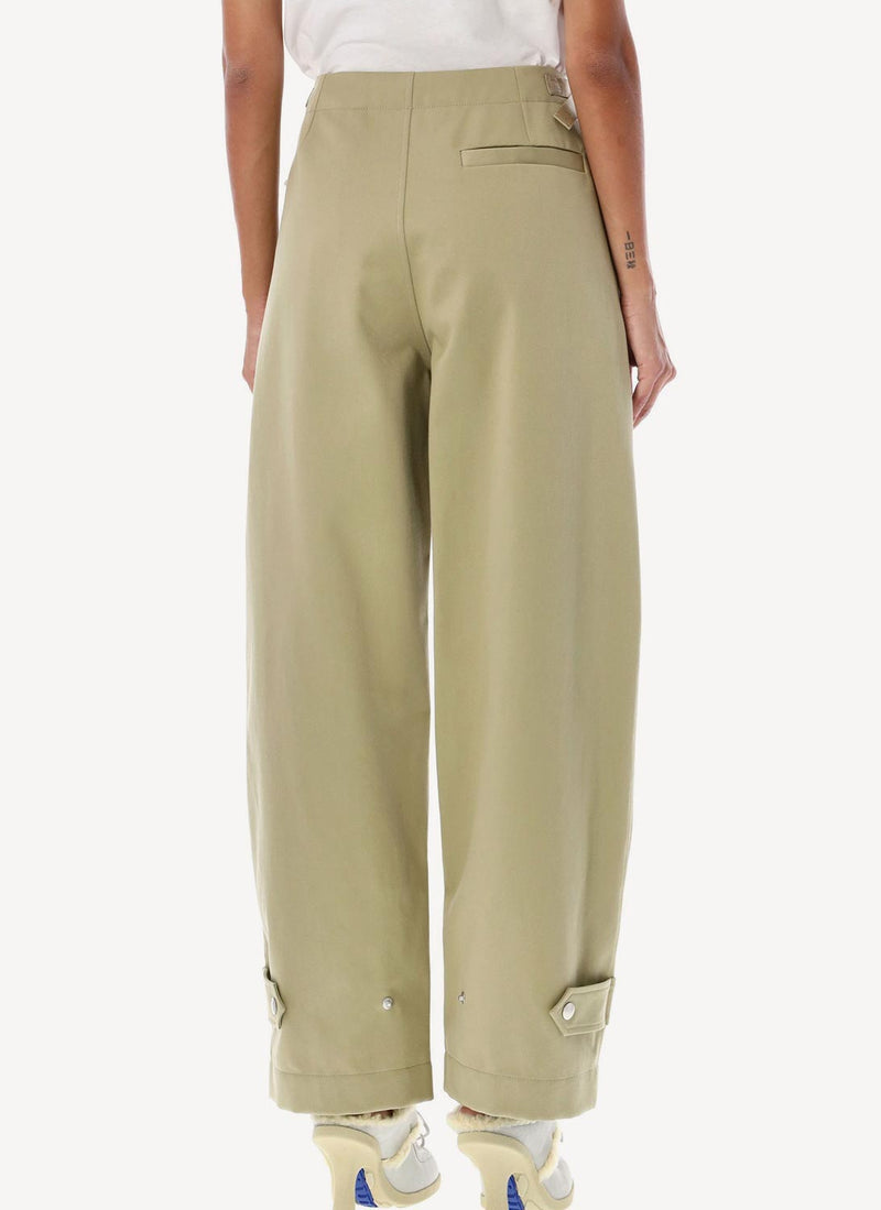 Burberry - Pantalon - Dark Green - Femme