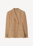 Burberry - Blazer - Camel - Femme