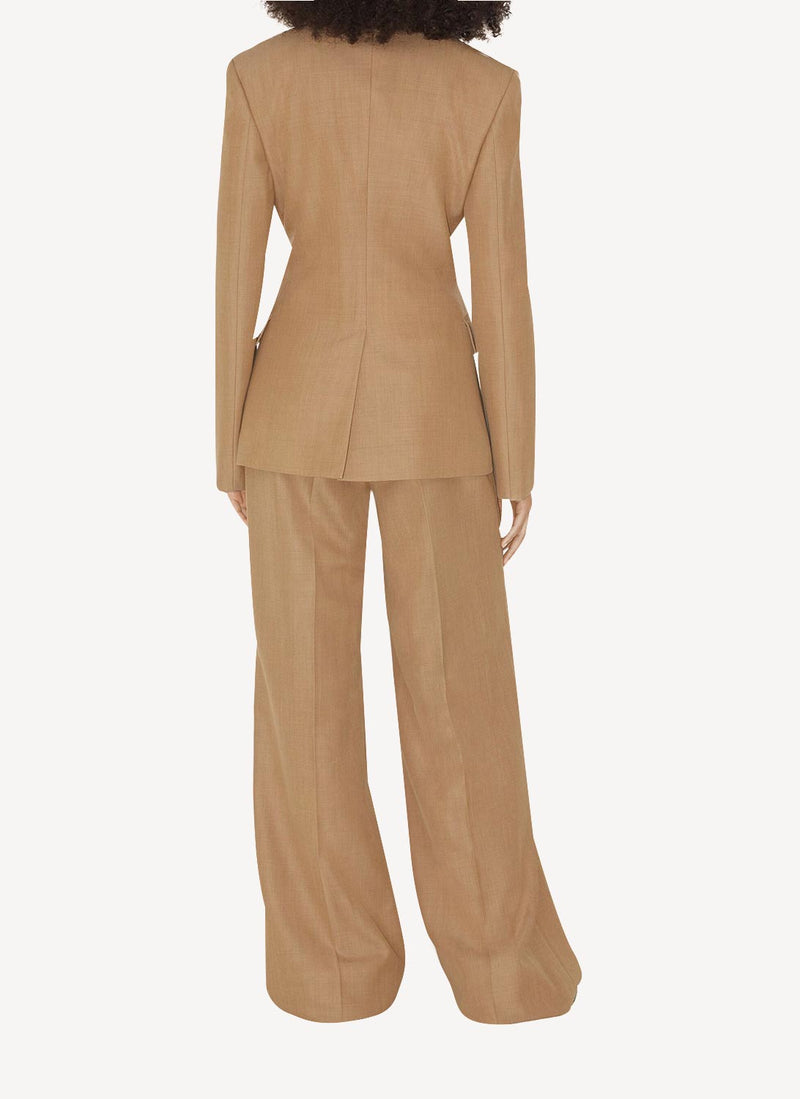 Burberry - Blazer - Camel - Femme