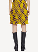 Burberry - Jupe - Yellow - Femme