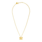 Collar Pequeño Mariposa Oro