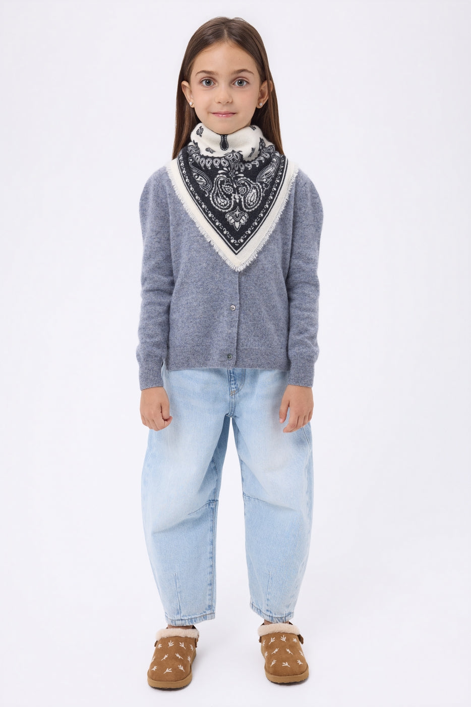 Bandana pequeño Mariposa - Negro - Niño