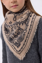 Bandana pequeño Butterfly - Beige crema - Niño