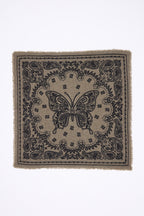 Bandana pequeño Butterfly - Caqui jaspeado - Mujer