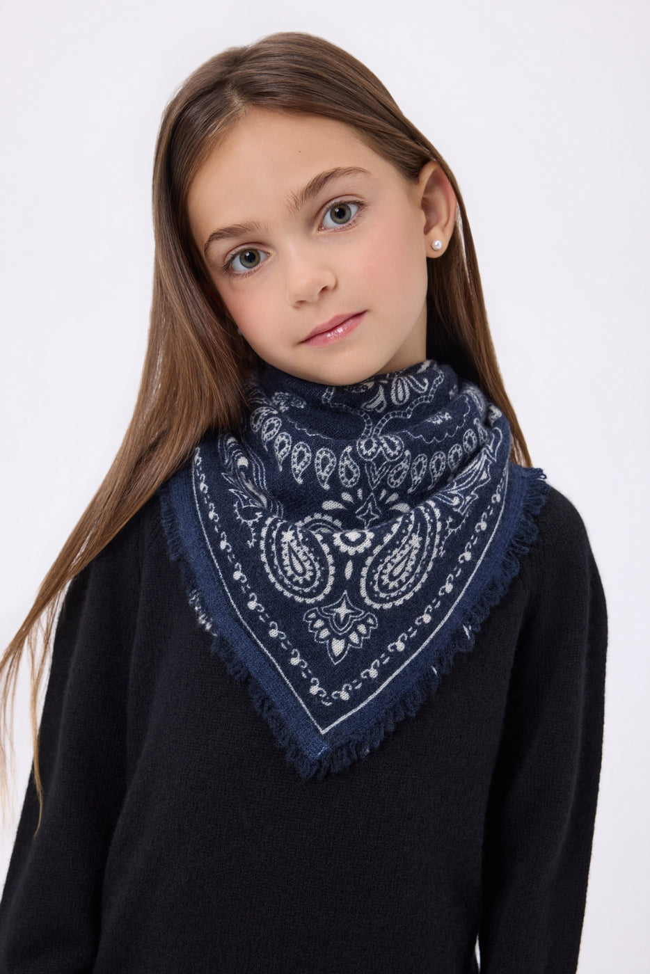 Bandana pequeño Butterfly - Azul marino - Niño