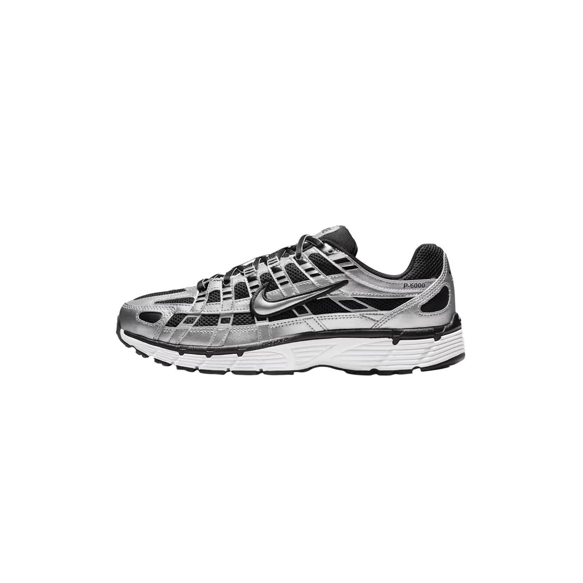 Baskets Femme Nike Wms P-6000 - Argent, Noir