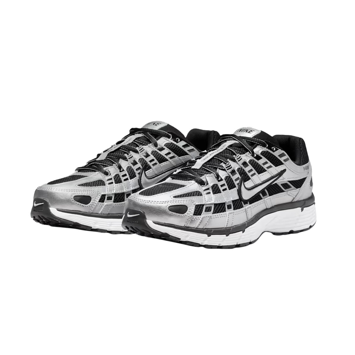 Baskets Femme Nike Wms P-6000 - Argent, Noir