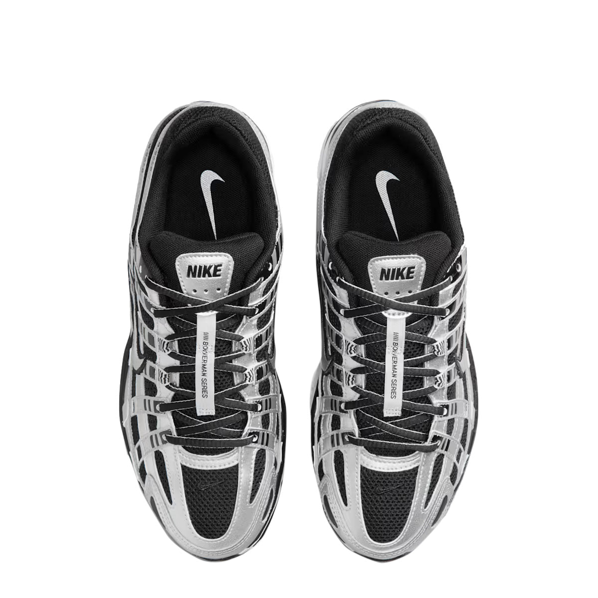 Baskets Femme Nike Wms P-6000 - Argent, Noir