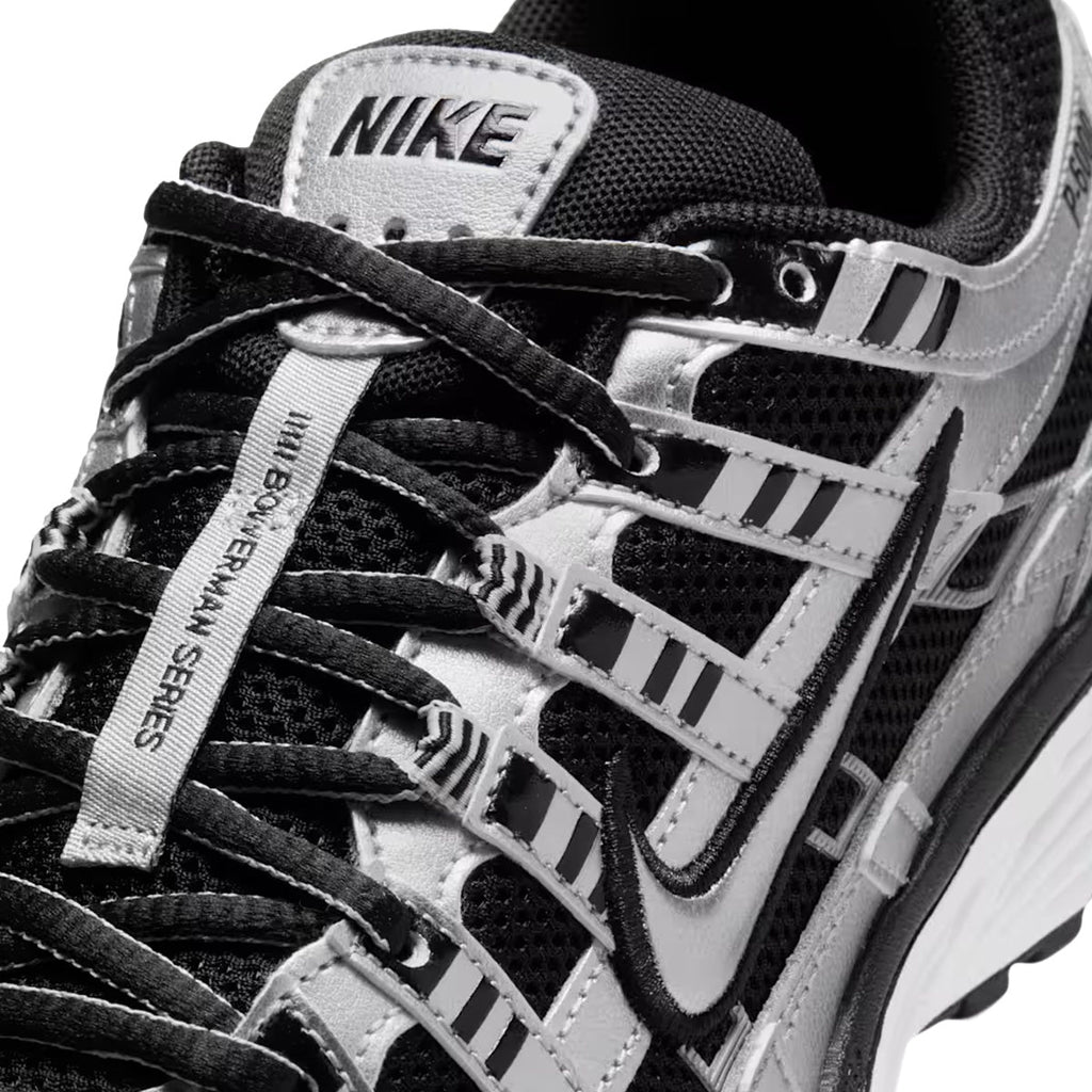 Baskets Femme Nike Wms P-6000 - Argent, Noir