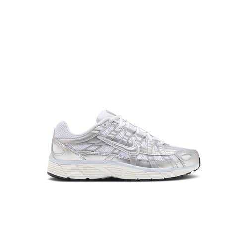 Nike P-6000 Blanco Azul Tint Sail Metálico Plata (W)
