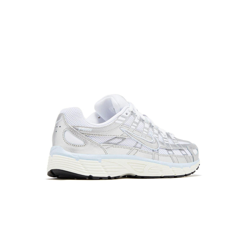 Nike P-6000 White Blue Tint Sail Metallic Silver (W)