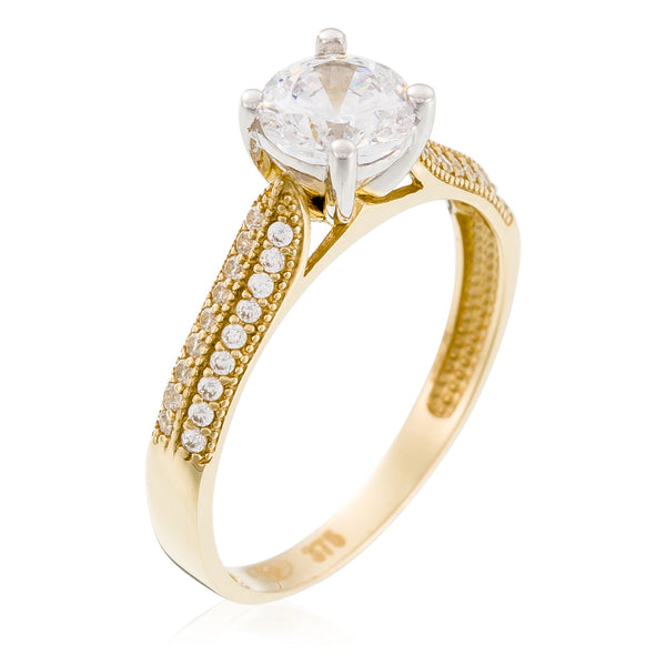 Bague "Trésor Unique" Or Jaune 375/1000
