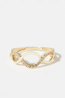 Bague "Liens Du Coeur" Or Jaune 375/1000