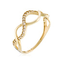 Bague "Liens Du Coeur" Or Jaune 375/1000