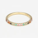 Bague "Multi Colors" D0,02/2 Mix0,22/19