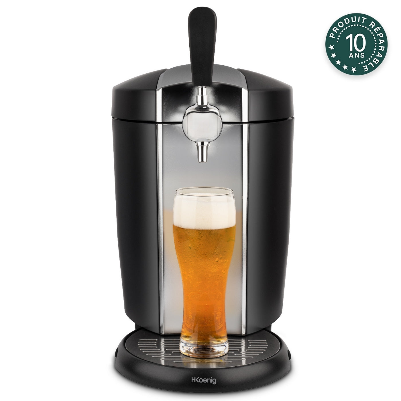 Beer Tap - Black/Stainless Steel