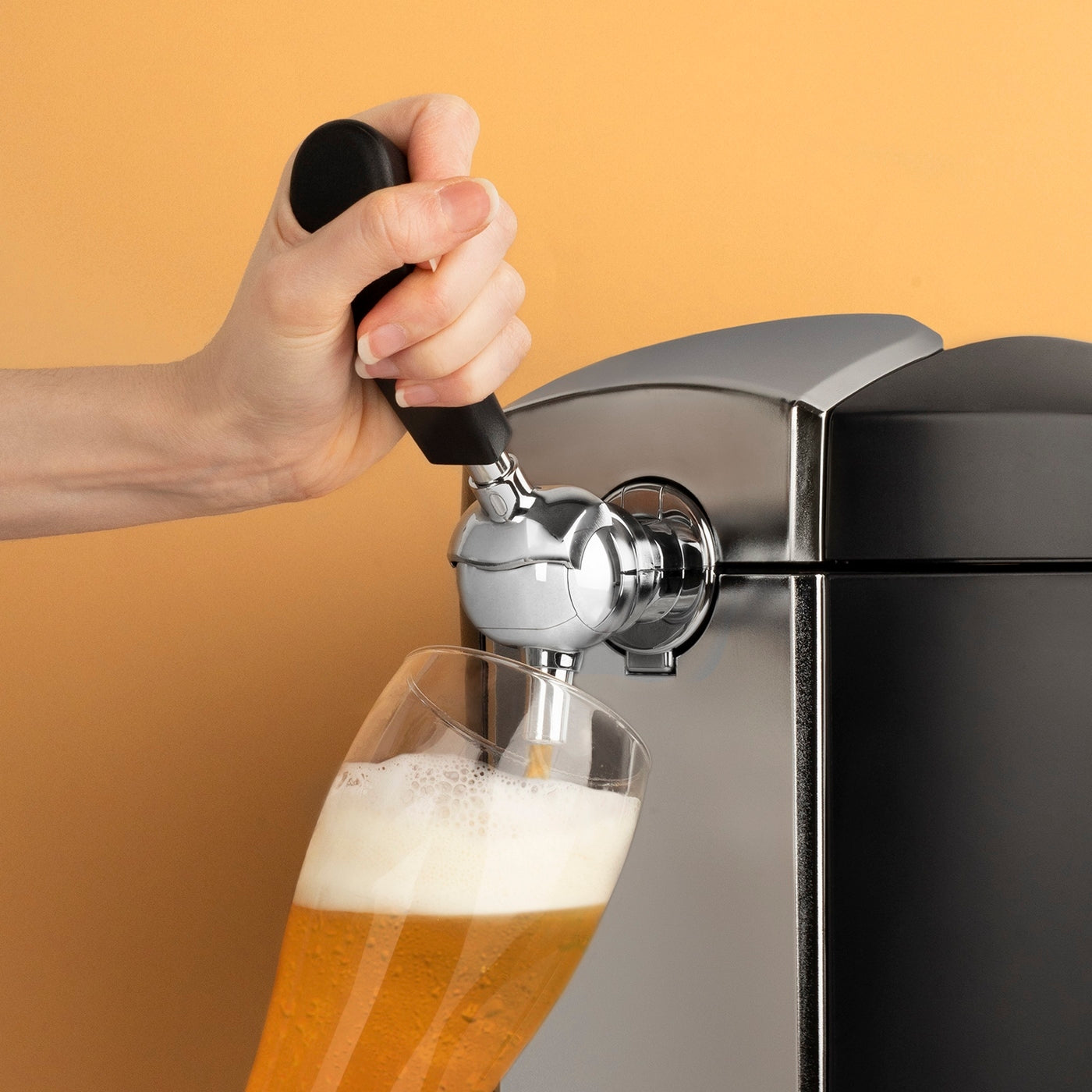 Beer Tap - Black/Stainless Steel