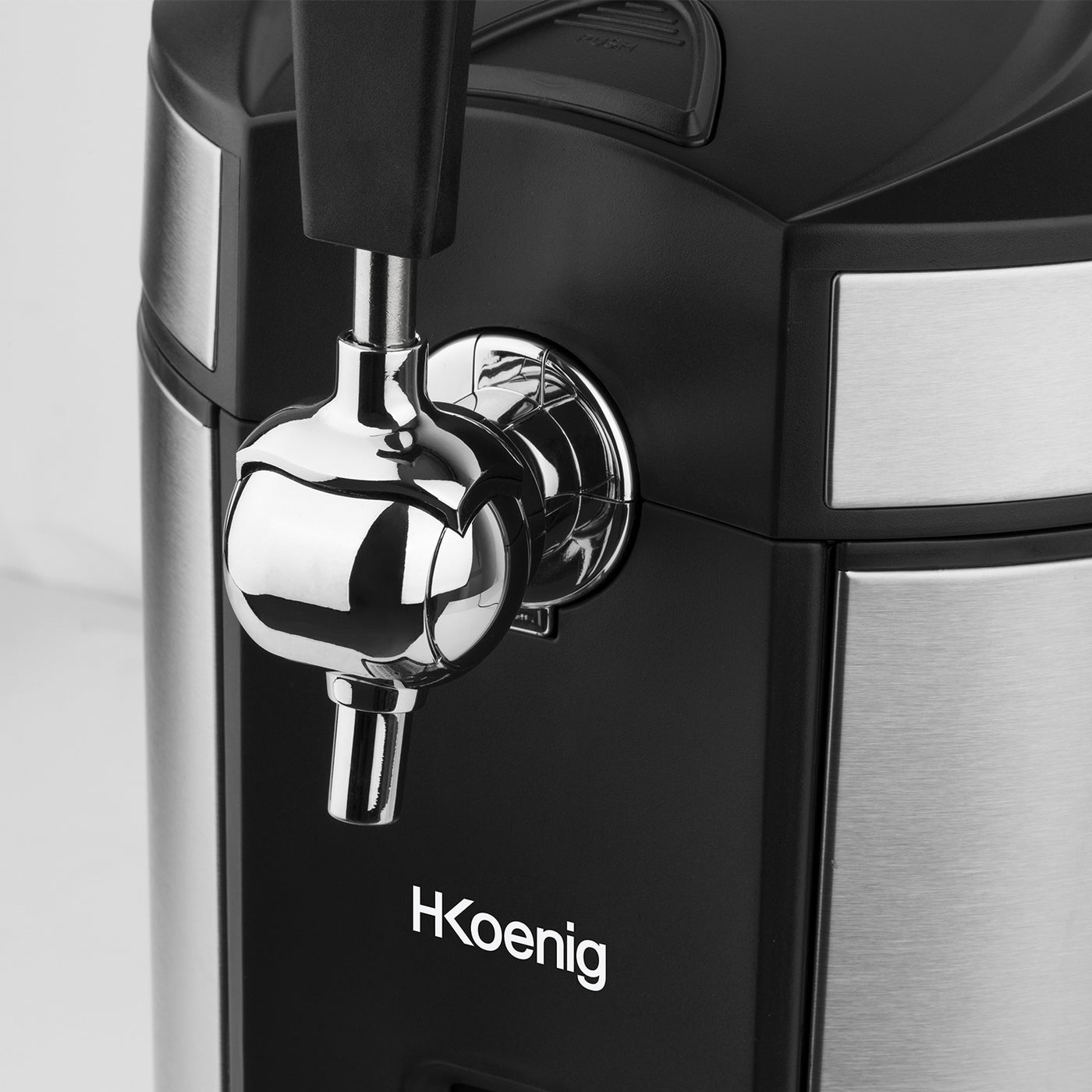 Beer Tap - Black/Stainless Steel