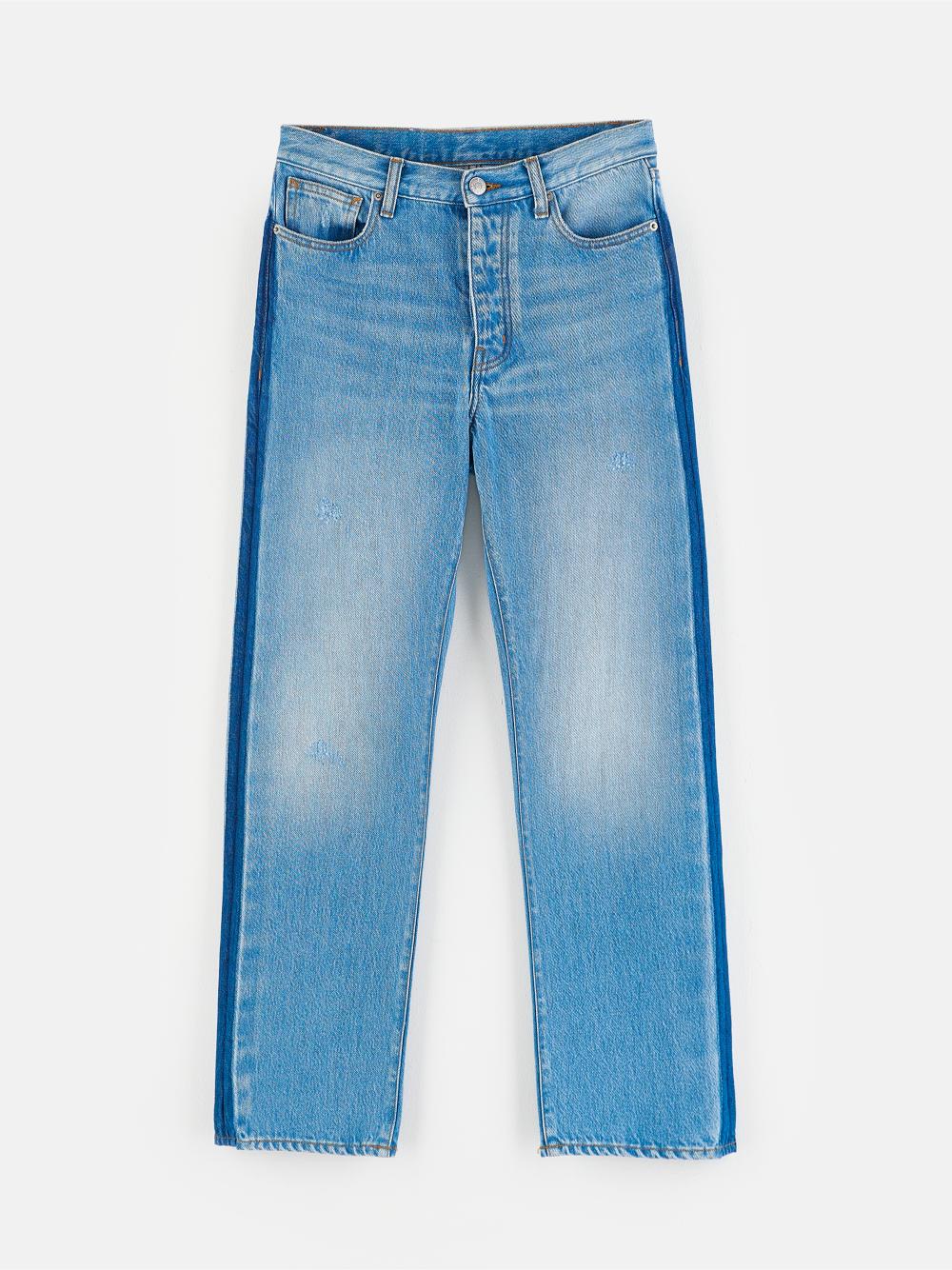 Jean - Popeye - Used Lt Blue - Femme