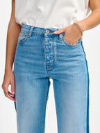 Jean - Popeye - Used Lt Blue - Femme