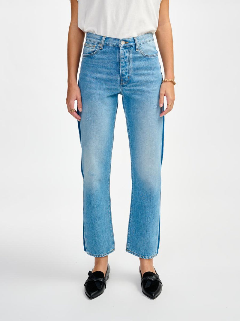 Jean - Popeye - Used Lt Blue - Femme