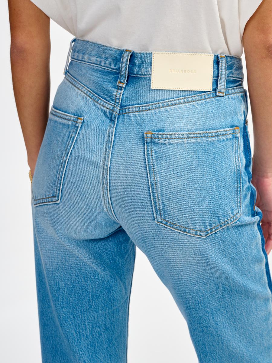 Jean - Popeye - Used Lt Blue - Femme