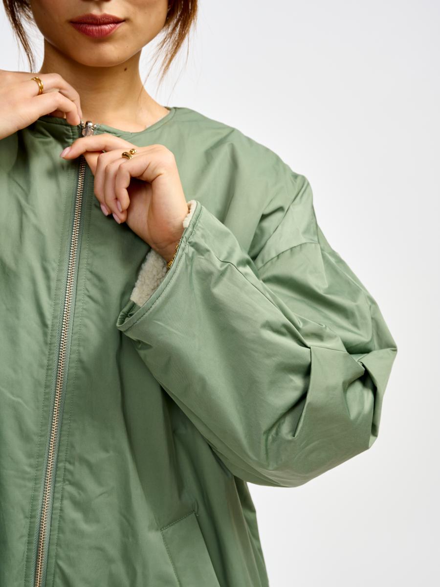 Coat - Hug - Eucalyptus - Women