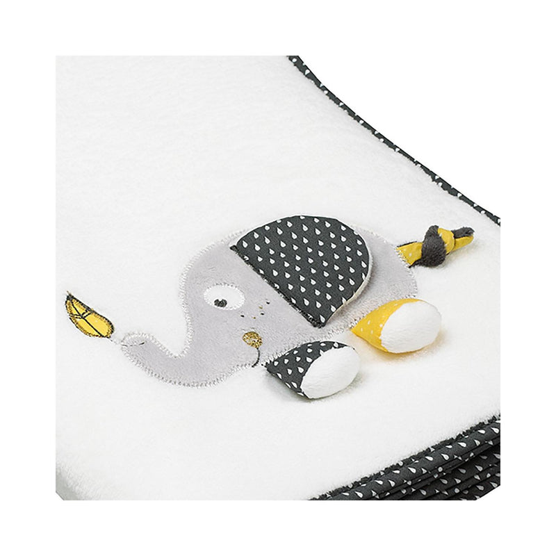 Couverture Bébé En Velours Blanc