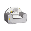 Fauteuil Enfant 42X48Cm En Coton Gris