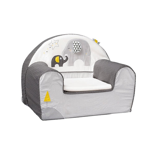 Fauteuil Enfant 42X48Cm En Coton Gris