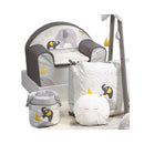 Fauteuil Enfant 42X48Cm En Coton Gris