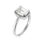 Anillo "Maestromantique" D0.08/26 & Tb 2.02/1 - Oro blanco 375/1000