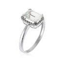 Bague "Maestromantique" D0,08/26 & Tb 2,02/1 - Or Blanc 375/1000