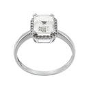 Bague "Maestromantique" D0,08/26 & Tb 2,02/1 - Or Blanc 375/1000