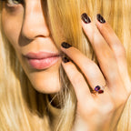 Bague "Barbara" D0,02/3 Améthyste 0,70/1, Rhodolite 0,66/1 & Rose Quartz 0,33/1 - Or Rose 375/1000