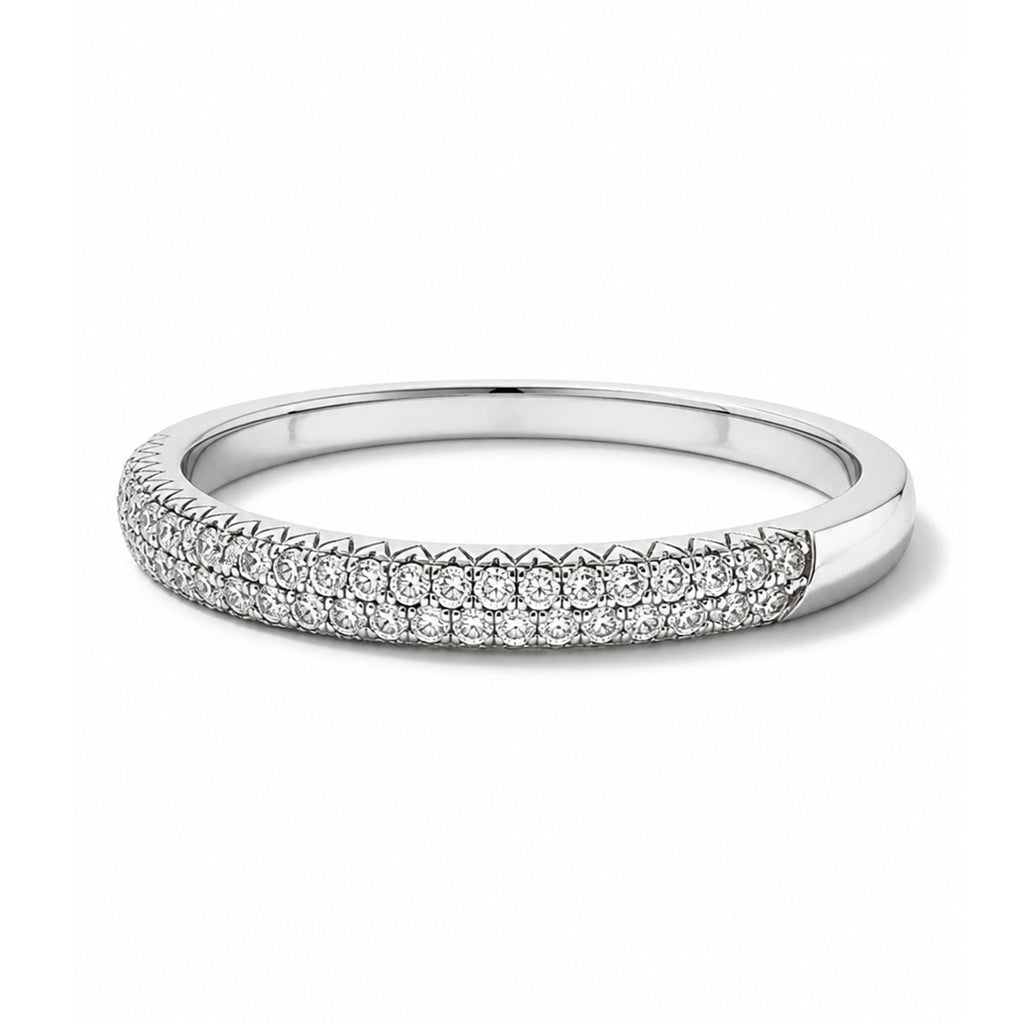Bague "Alliance Foch" Diamants 0,15/50