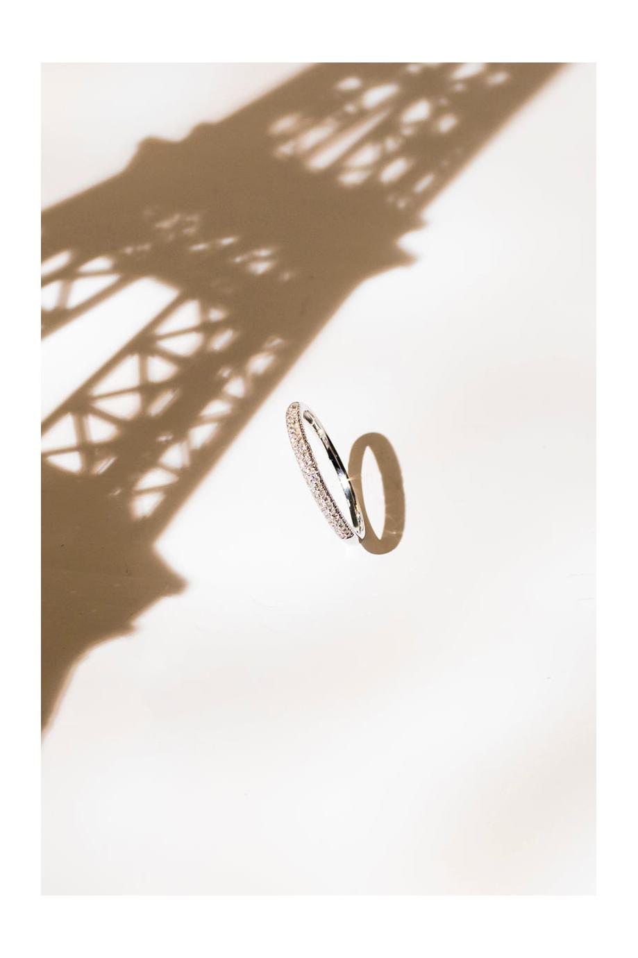 Bague "Alliance Foch" Diamants 0,15/50