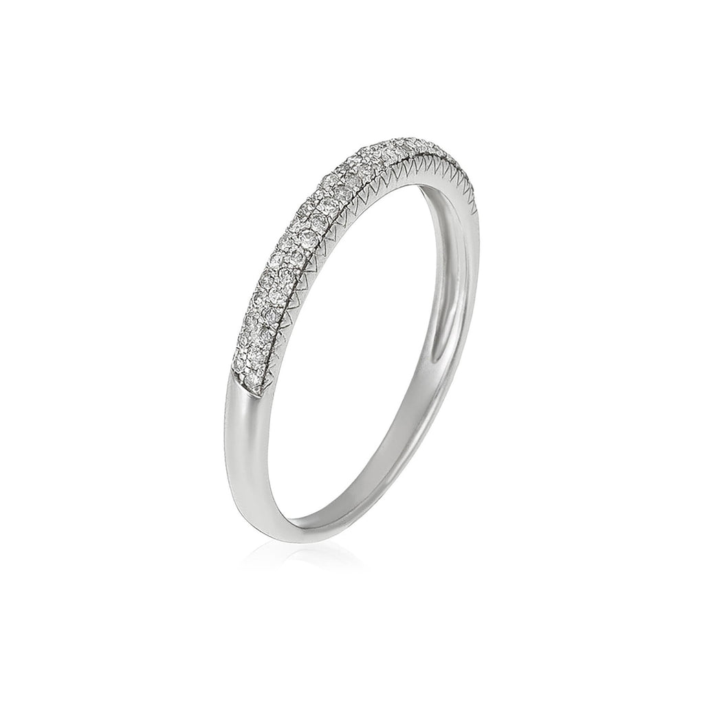 Bague "Alliance Foch" Diamants 0,15/50