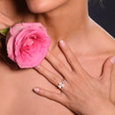 Ring "Poetica" D0,06/11 - Yellow gold 375/1000