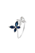 “Héméra” ring D0.032/6 & Sapphire 0.686/4