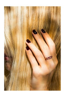 “Amore” Ring 0.12/36, Rhodolite Garnet 0.37/8 And Pink Amethyst 0.53/3